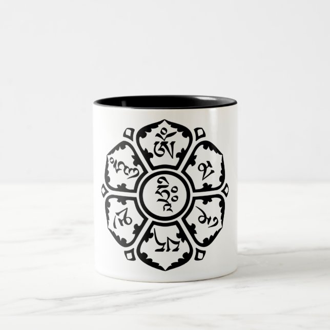 Bicolor Taza de OM (Centro)