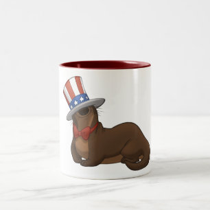 Bicolor Taza de Patriotter