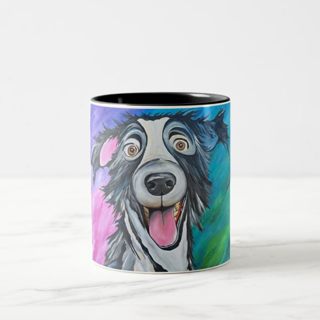 BICOLOR TAZA DE PERRO FELIZ (Centro)