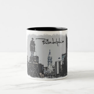 Bicolor Taza de Philadelphia