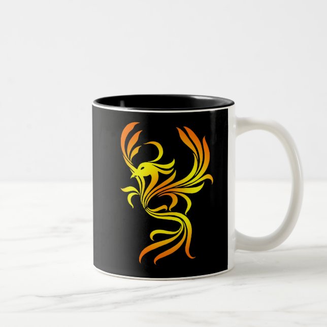 Bicolor Taza de Phoenix (Derecha)