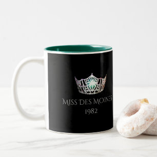 Bicolor Taza de plata conocida de encargo de la corona del
