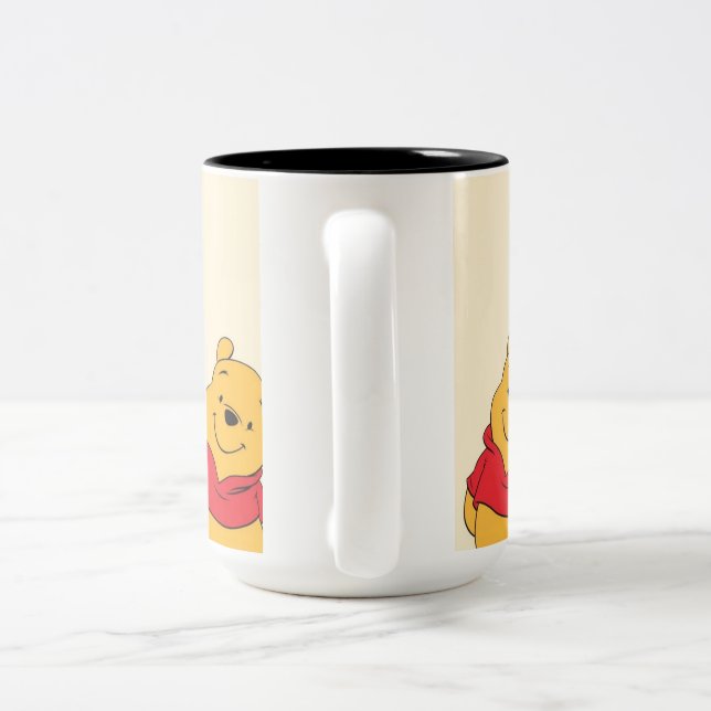 Bicolor taza de pooh  (Mango)