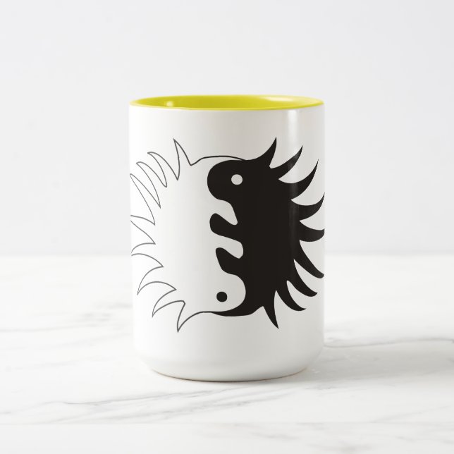 Bicolor Taza de Porc Yang de Joe (Centro)