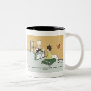 Bicolor Taza de Postum