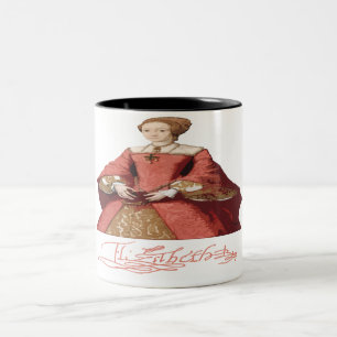 Bicolor Taza de princesa Elizabeth 1