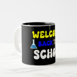 Bicolor Taza de Pschool Humor - Regreso a clases 2025