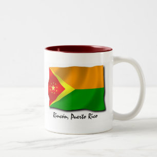 Bicolor Taza de Puerto Rico: Rincon