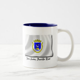 Bicolor Taza de Puerto Rico: San Juan