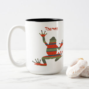 Bicolor Taza de Rana
