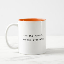 Bicolor Taza de regalo con citas divertidas de compañeros