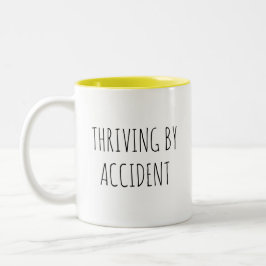Bicolor Taza de regalo de humor de oficina con citas diver