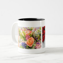 Bicolor Taza de regalo del Día de San Valentín