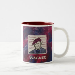 Bicolor Taza de Richard Wagner