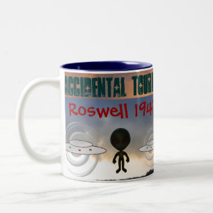 Bicolor Taza de Roswell 1947