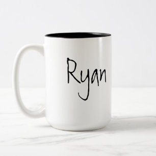 Bicolor TAZA de Ryan