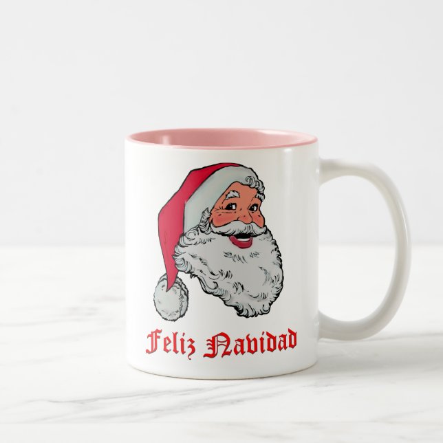 Bicolor Taza de Santa del español (Derecha)
