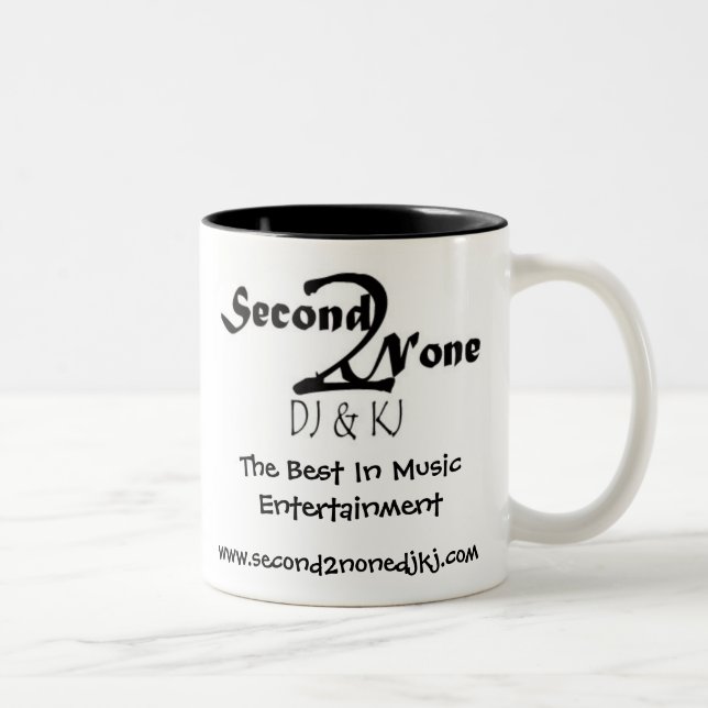 Bicolor Taza de Second2None DJ y del KJ (Derecha)