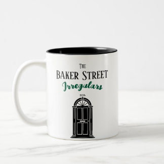 Bicolor Taza de Sherlock Holmes - Los Irregulares de Baker