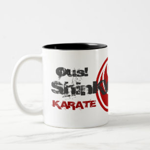 Bicolor Taza de ShinKyokushinlogo
