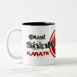 Bicolor Taza de ShinKyokushinlogo