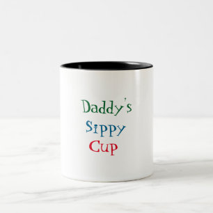 Bicolor Taza de Sippy del papá