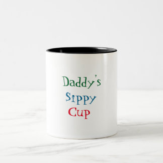 Bicolor Taza de Sippy del papá