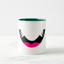 Bicolor Taza de Sonrisa de Monstruo