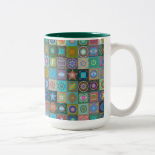 Bicolor Taza de Spotz