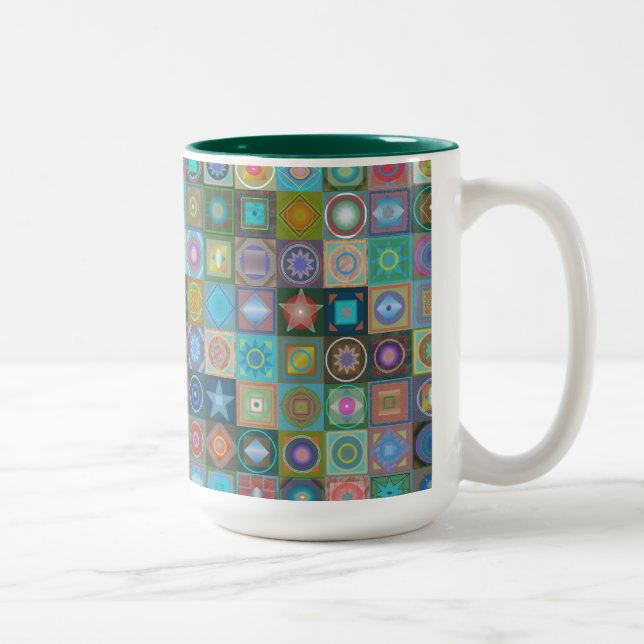 Bicolor Taza de Spotz (Derecha)
