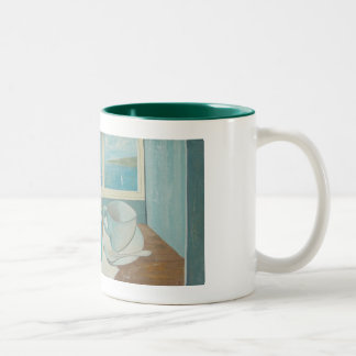 Bicolor Taza de St Ives: Vin Blanc.