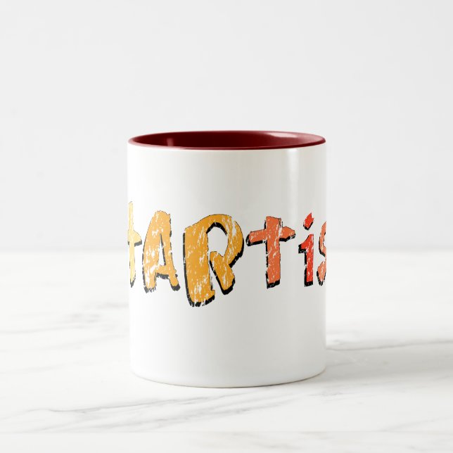 Bicolor Taza de StArt1st de YWNMWR (Centro)