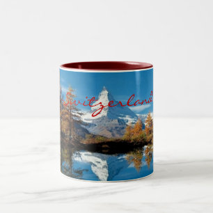 Bicolor Taza de Suiza