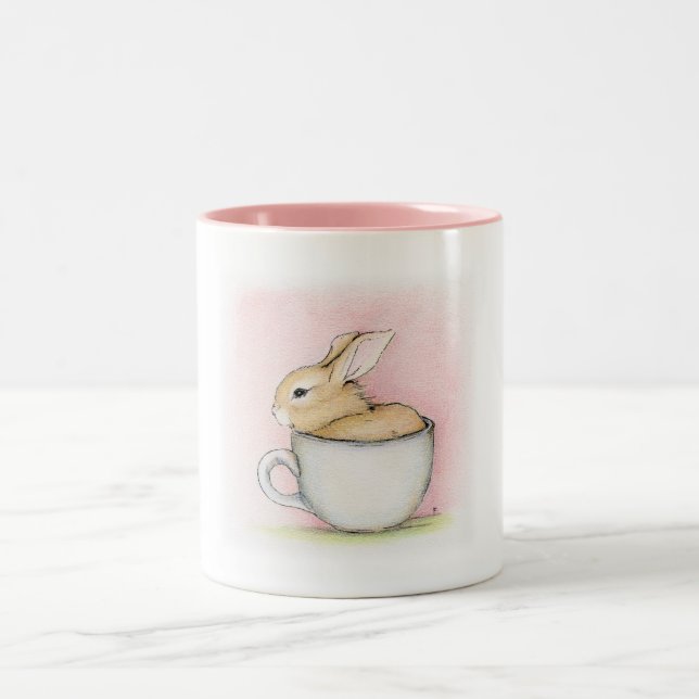 Bicolor Taza de té (Centro)