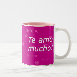 Bicolor Taza de Te Amo