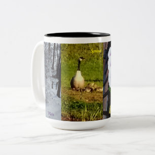Bicolor Taza de temporada