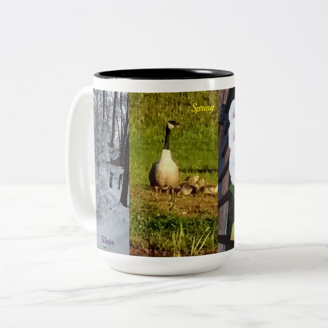 Bicolor Taza de temporada (Anverso izquierdo)