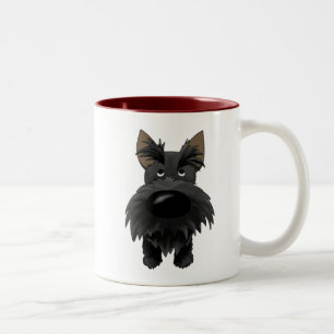 Bicolor Taza de Terrier del escocés