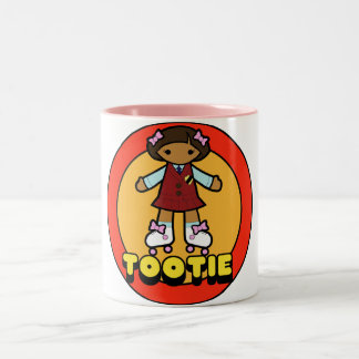 Bicolor Taza de Tootie