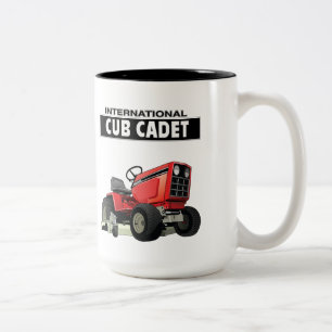 Bicolor Taza de Tractor Rojo Cub Cadet International Cup