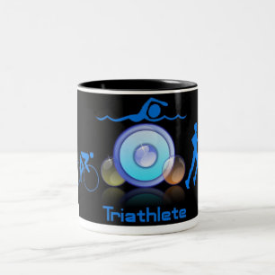 BICOLOR TAZA DE TRIATHLETE