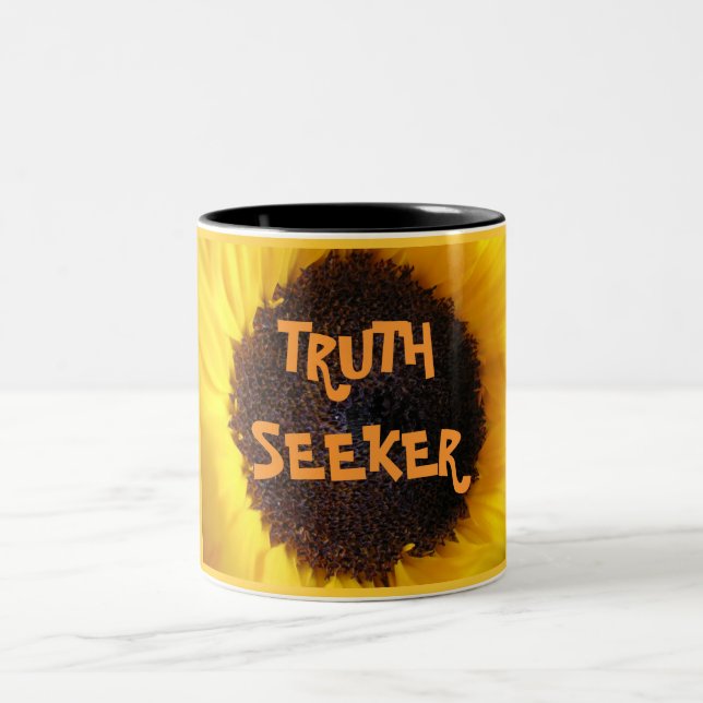 Bicolor Taza de TRUTHSEEKER (Centro)