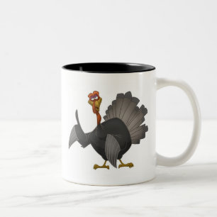 Bicolor Taza de Turquía