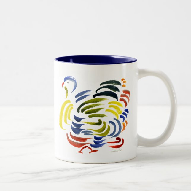 Bicolor Taza de Turquía (Derecha)