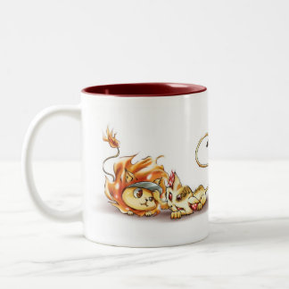 Bicolor Taza de Uri y de Natsu