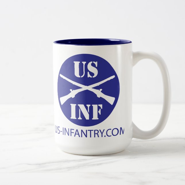 Bicolor taza de US-Infantry.com (Derecha)