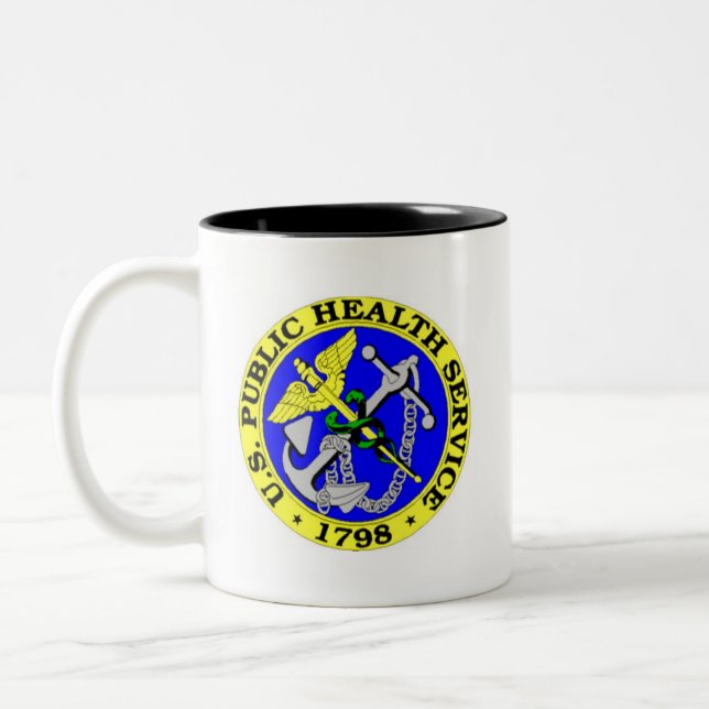 Bicolor Taza de USPHS (Izquierda)