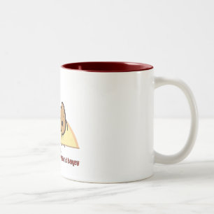 Bicolor Taza de Wakey Wakey