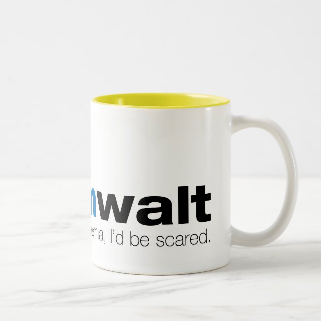 Bicolor Taza de Walt del equipo (Derecha)