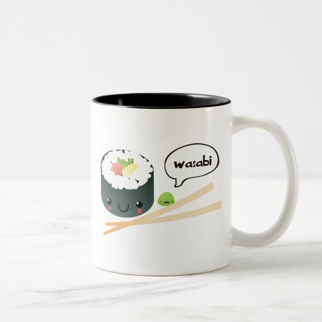 Bicolor Taza de Wasabi (Derecha)